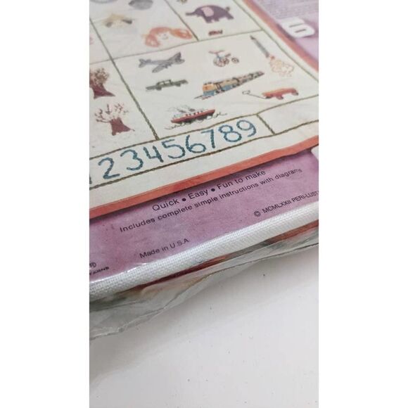 Paragon‎ Counting Chart Embroidery Crewel Kit 0650 Vintage 1972 Wool Yarn - Picture 4 of 5